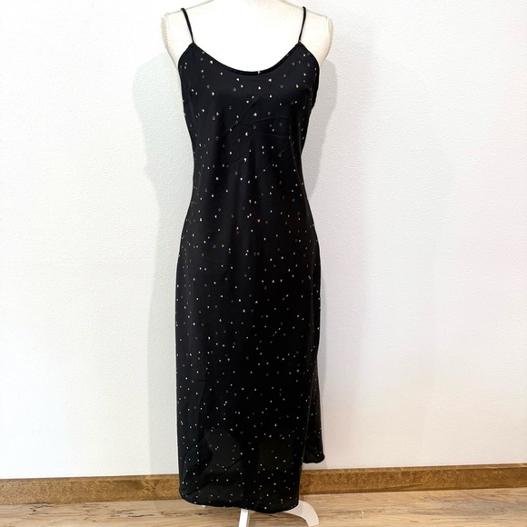 Free People Intimately Easy to Love Slip Dress Heart Print, Size Small - Picture 2 of 11